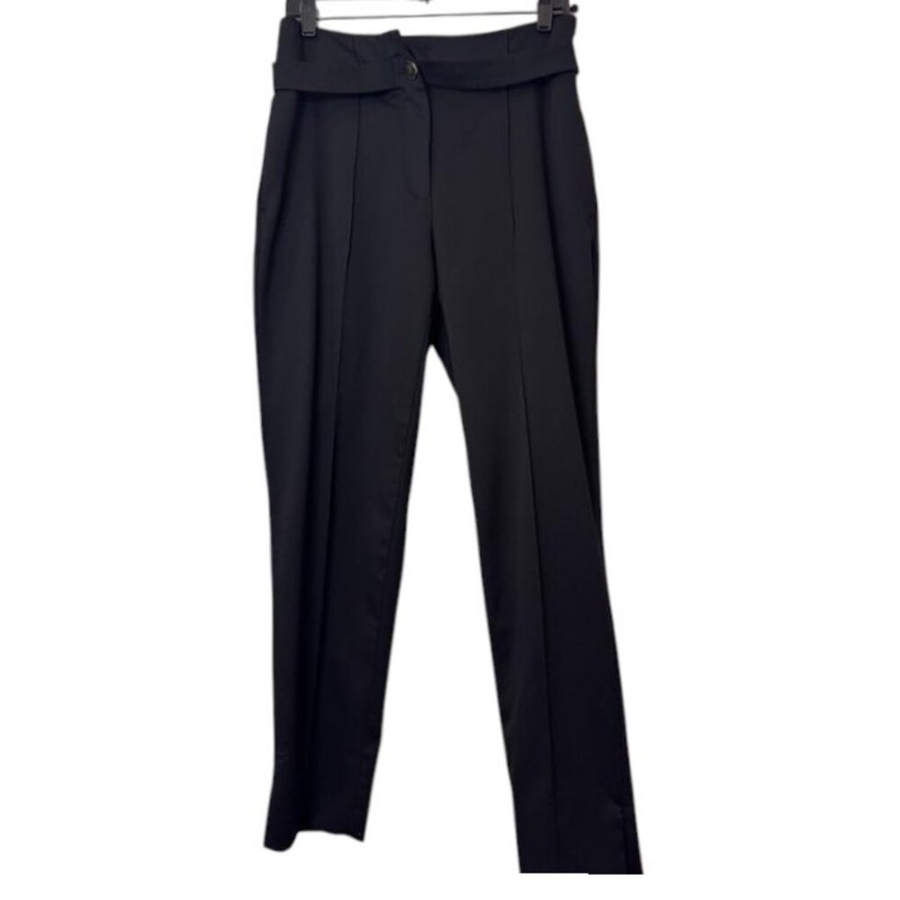 Vivienne Westwood black high-rise pleated pants size 10